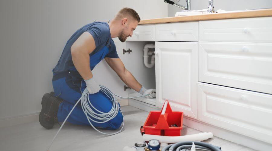 Professional sewer line replacement in Canute, OK